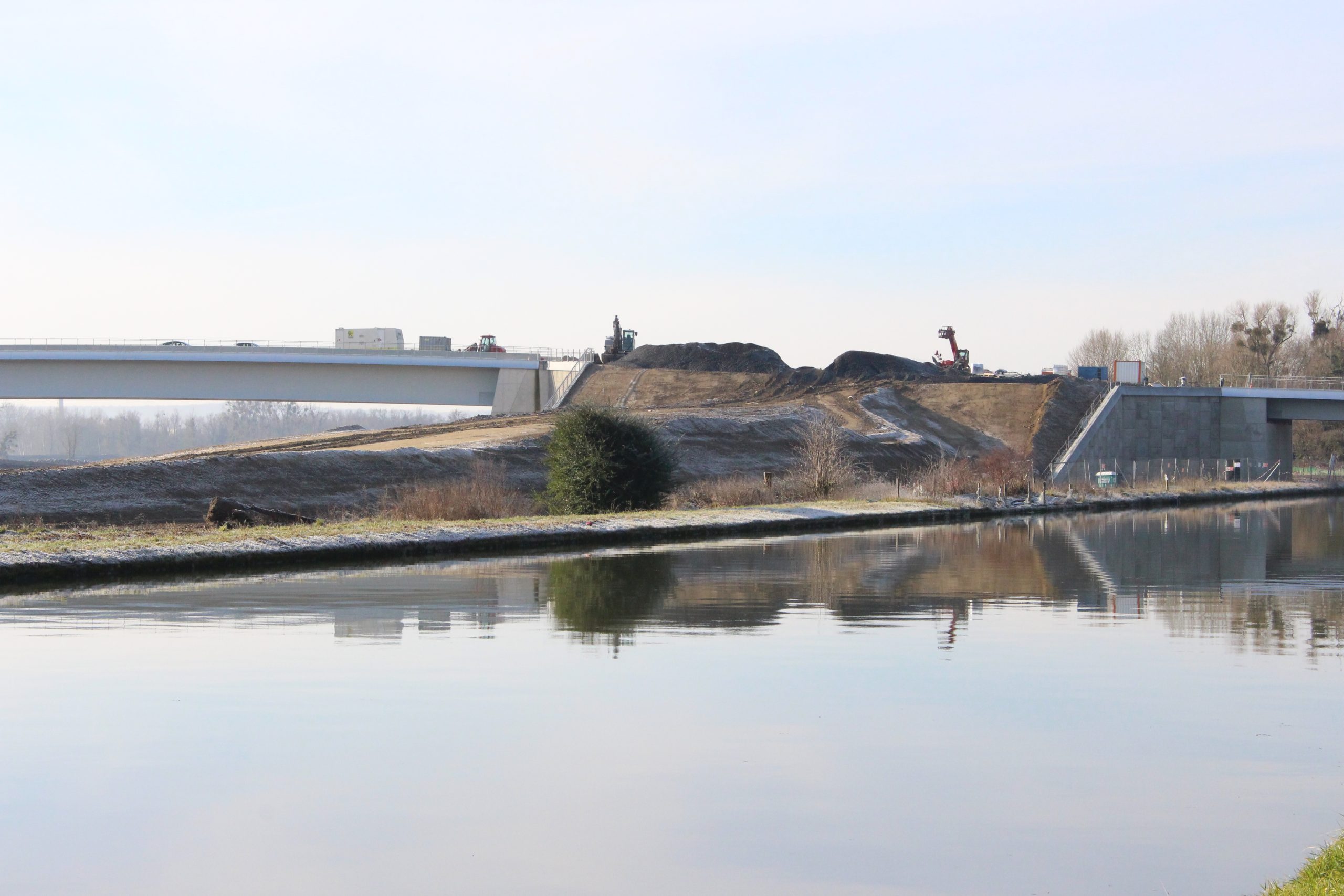 Canal Seine Nord Europe en construction